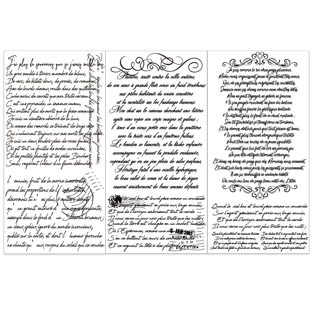 Calcomanías de texto escrito a mano para renovar armarios viejos sin pintar fácilmente