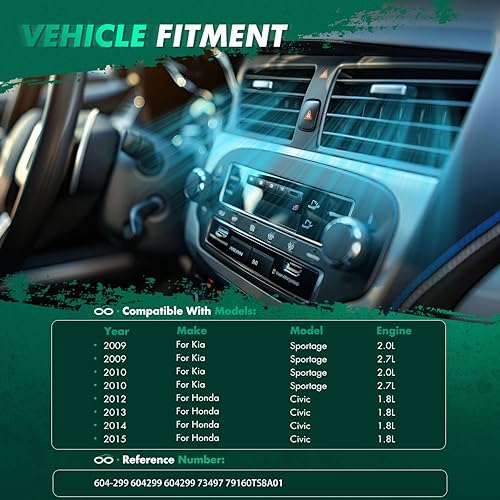 Miniatura 9 de SCITOO Reemplazo de actuador de puerta de mezcla de calentador HVAC para Ford F-150 2004-2008, para Ford para Lobo 2004-2008, para Lincoln para Mark