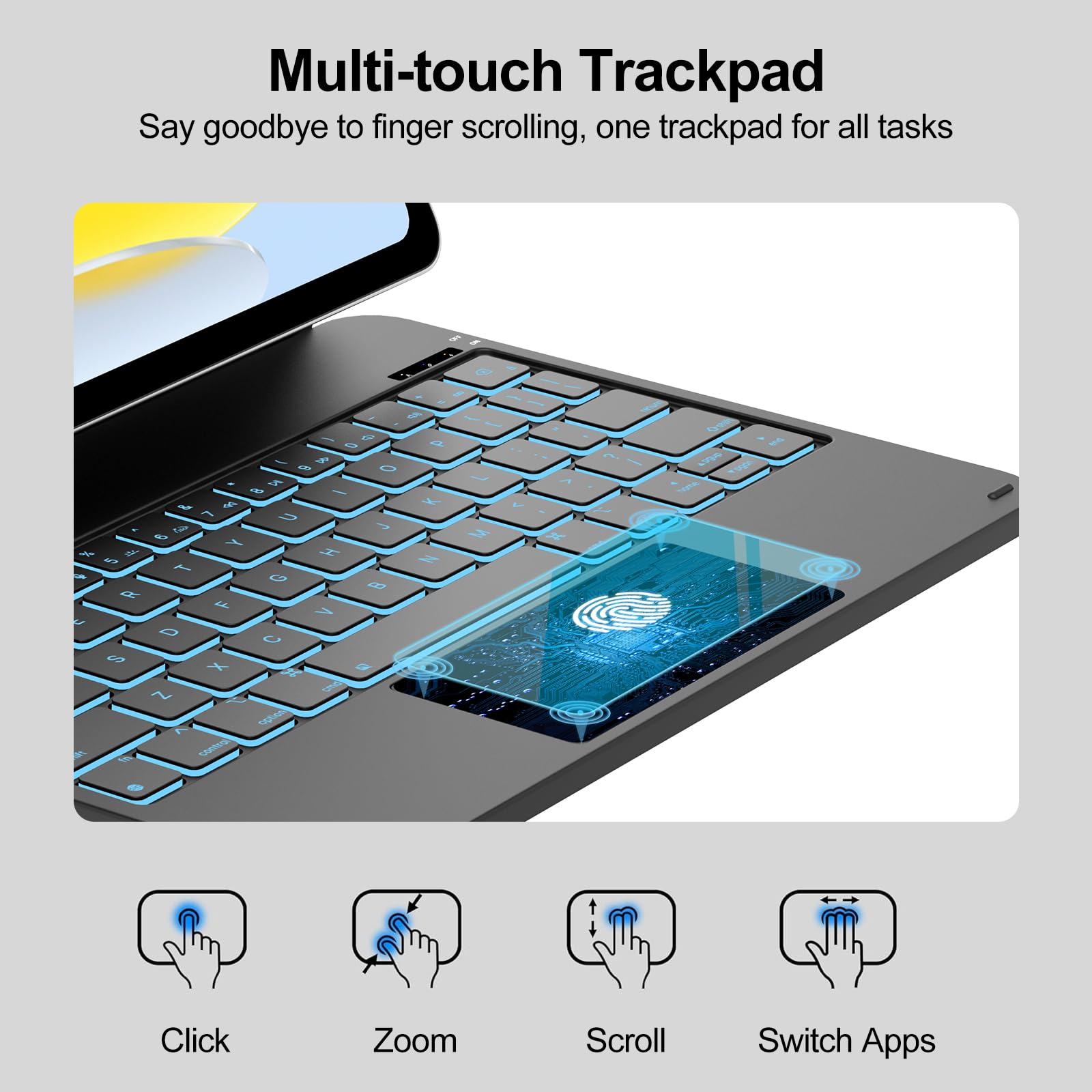 Amazon.co.jp: Magic Keyboard Folio iPad A16 第11世代/第10世代用