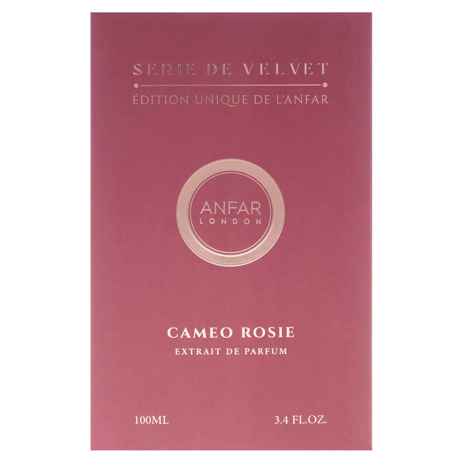 Anfar London - Cameo Rosie for Women - 3.4 oz Extrait De Parfum Spray