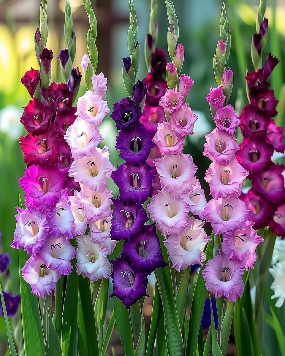 Radha Krishna Agriculture® Gladiolus Flower Bulbs All session Imported Vearty for Home and Gardening Pack of 5 bulbs (MIXEDCOLOR)