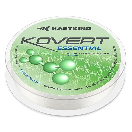 KastKing Kovert 100% Fluorocarbon Fishing Line -