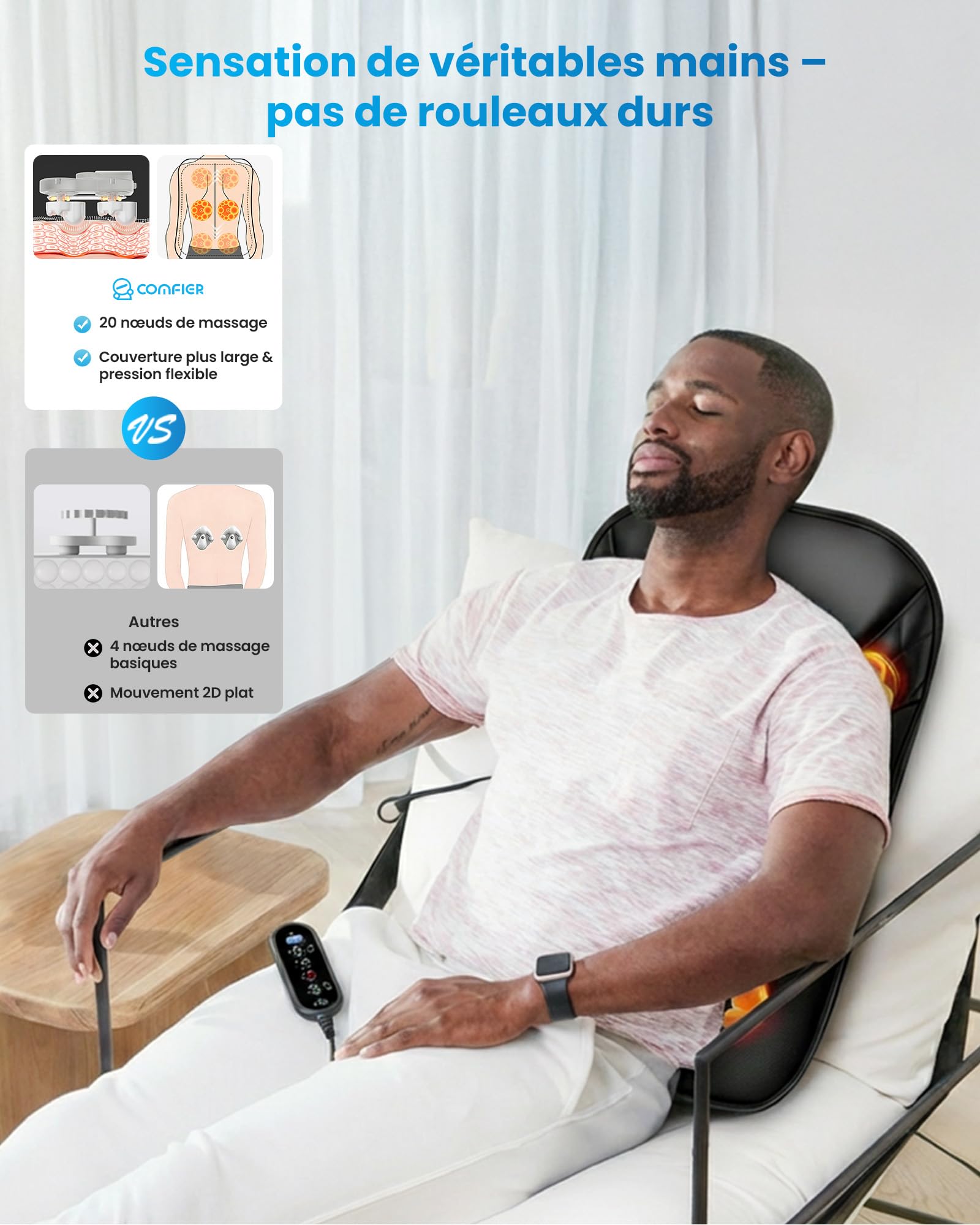 COMFIER Appareil de massage du dos