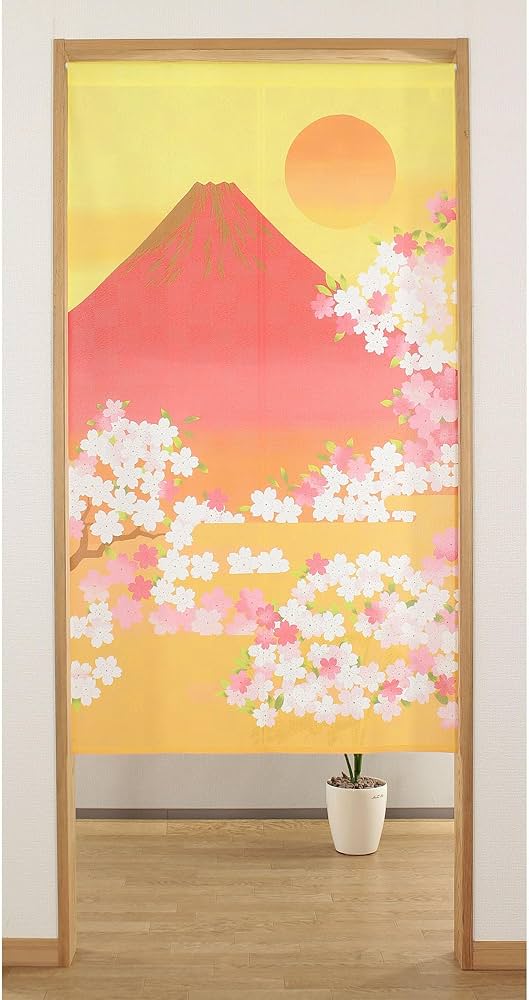 お正月限定暖簾『赤富士十二支』迎春にぴったりのおめでたい暖簾です。 お正月限定暖簾『赤富士十二支』迎春にぴったりのおめでたい暖簾です