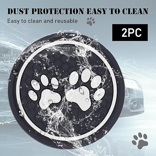 Miniatura 4 de ZKFAR Pack-2 - Portavasos para automóvil, posavasos antideslizantes de silicona, posavasos para automóvil, accesorios para el interior del