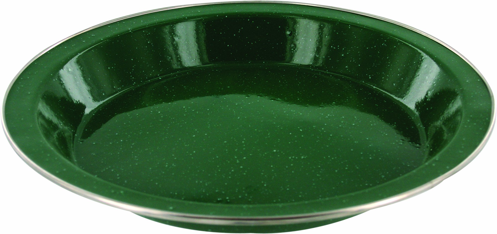 Highlander Deluxe Enamel Plate - Forest Green