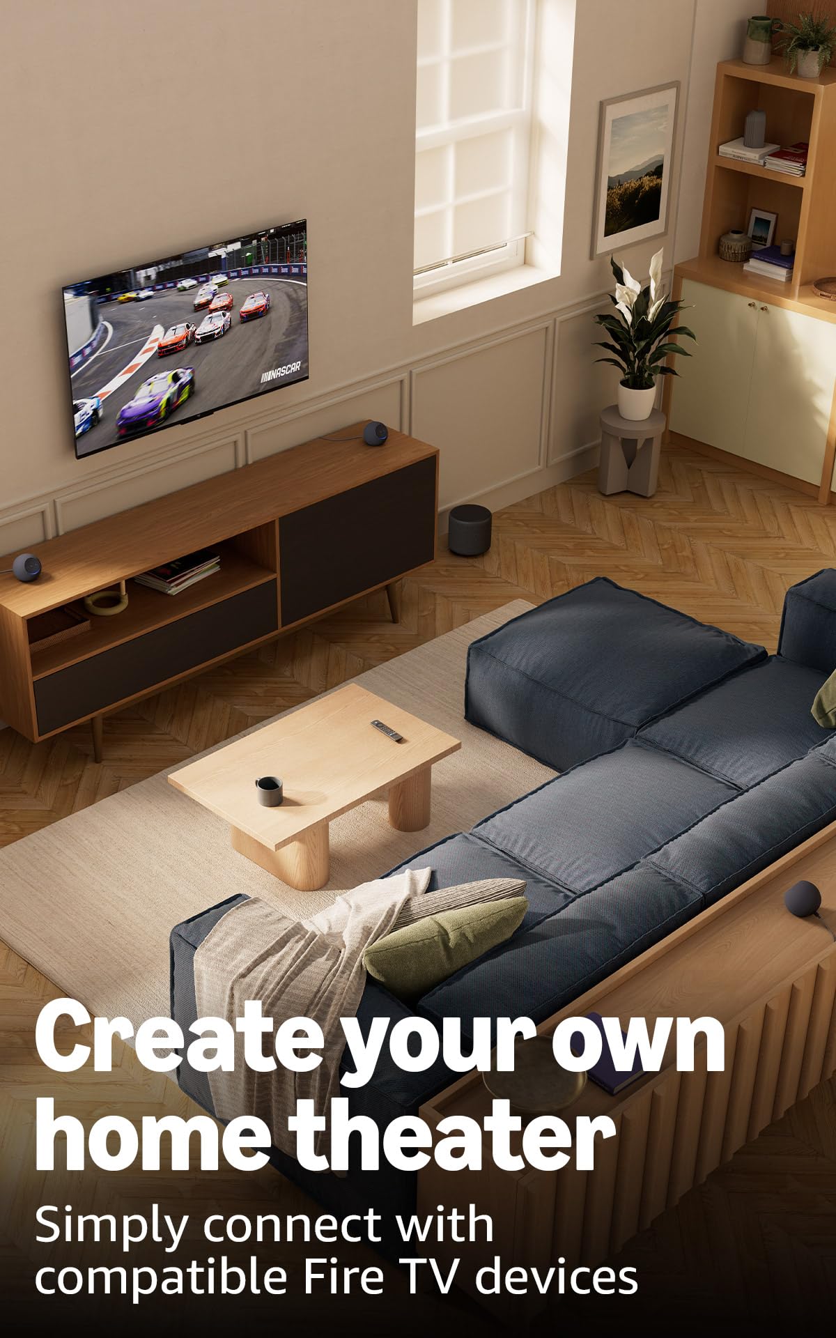 Amazon Echo Dot Max (newest model), Alexa speaker with room-filling sound and built-in smart home hub, designed for Alexa+, Graphite