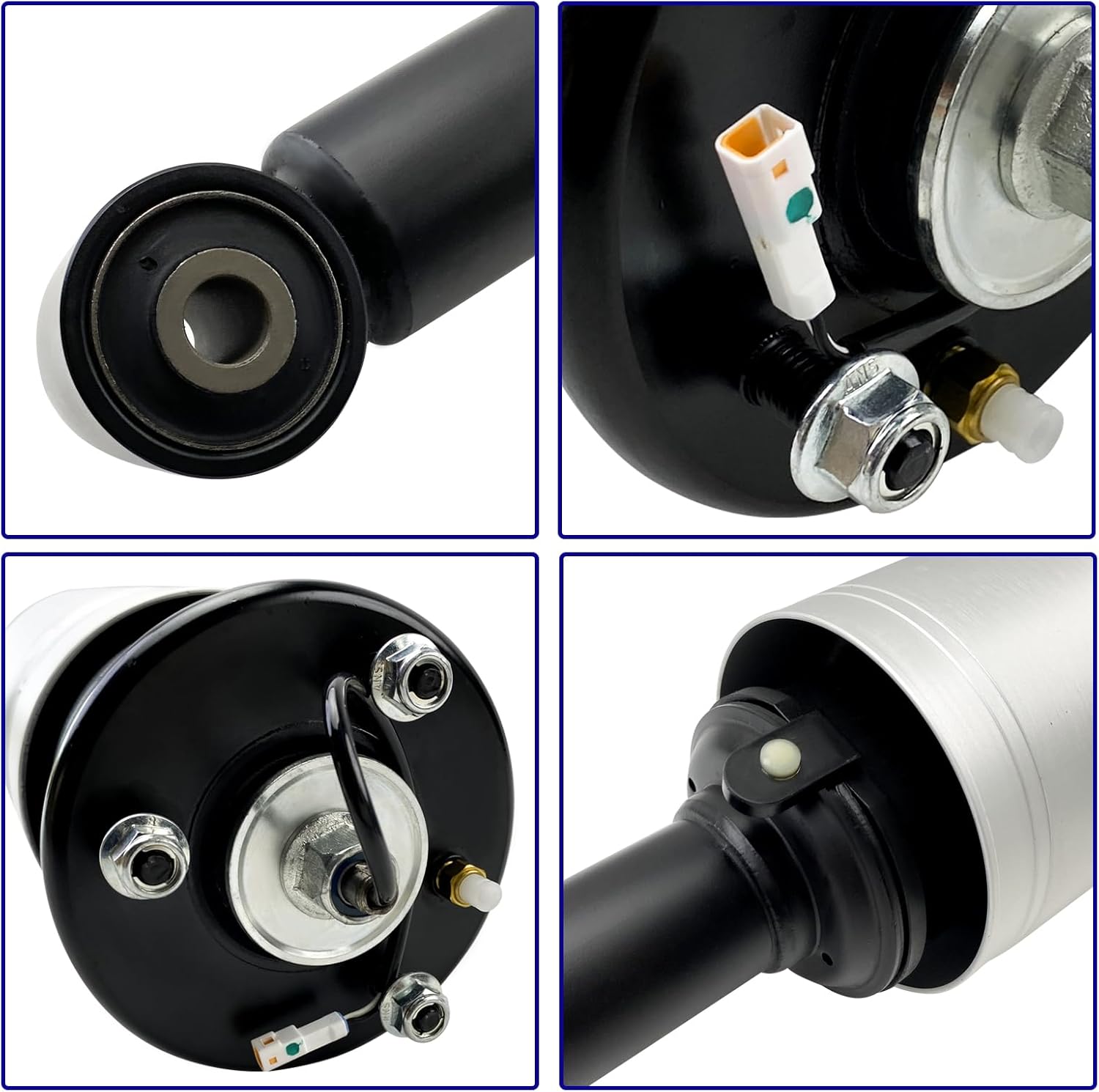 Front Air Strut Suspension Replacement for 2005-2013 Land Rover Range Rover Sport, 2005-2009 Land Rover LR3, 2010-2016 LR4 OEM Number LR016414 LR032646 LR018190