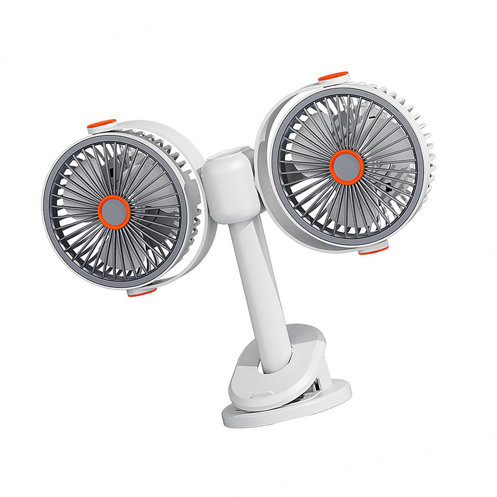 TQUXNGA Blower Clip Fan Offering 5 Stage Wind Setting and Soft Lighting for Night Time Comfort Pushchair Fan