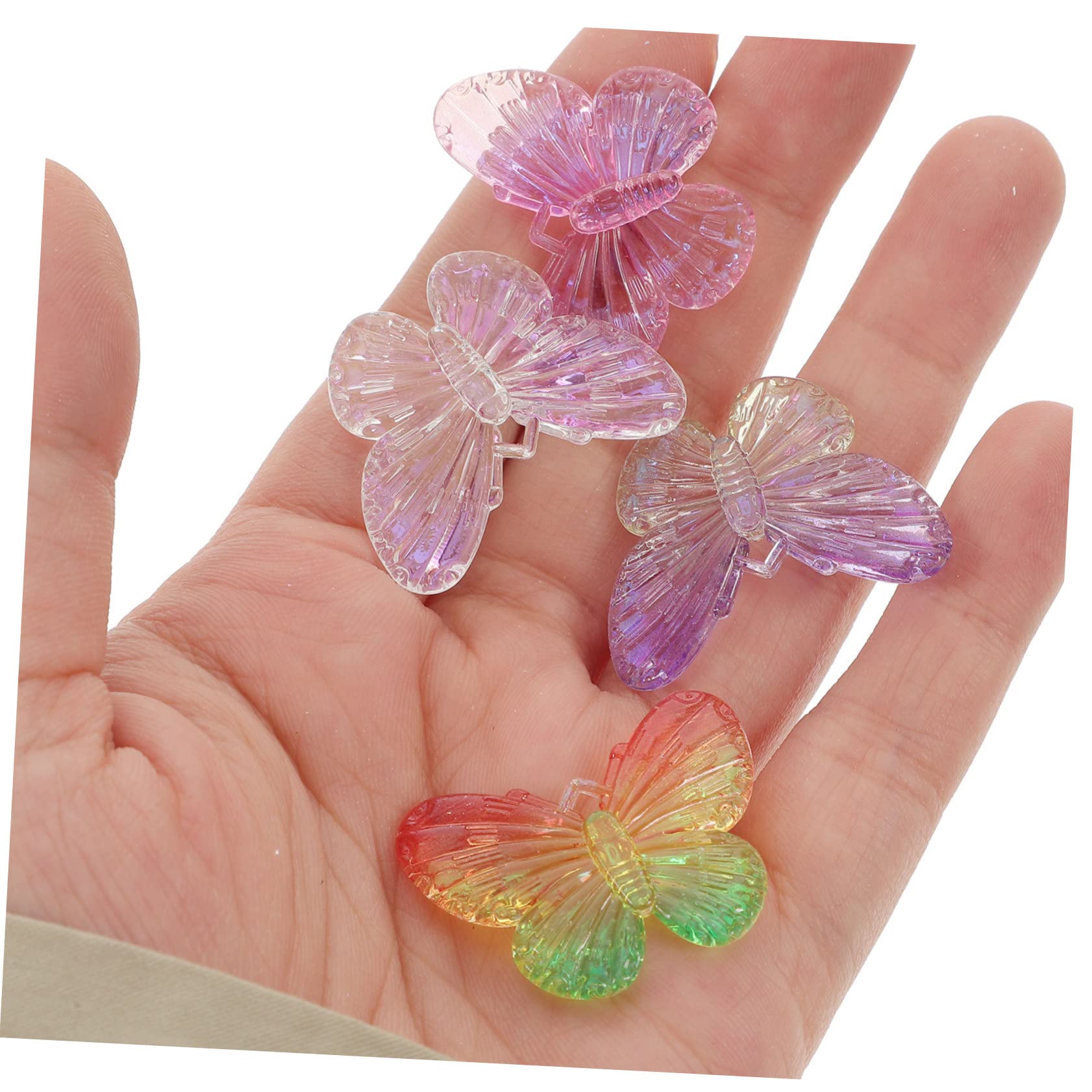 TEHAUX 150 Piezas Colgantes Decorativos Mariposas Colgantes De Joyería Colgante Exquisito Cuentas De Encanto Del Bolso Colgante De Exquisito Único De