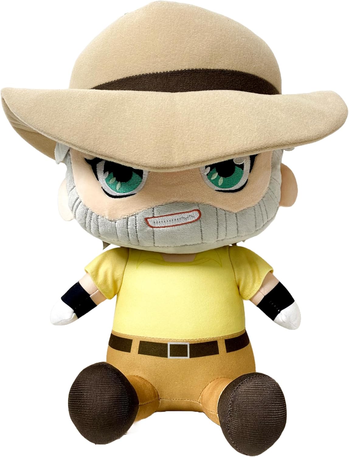 Great Eastern Entertainment JoJo's Bizarre Adventure Stardust Crusader: Joseph Joestar Sitting Pose Plush 12" H