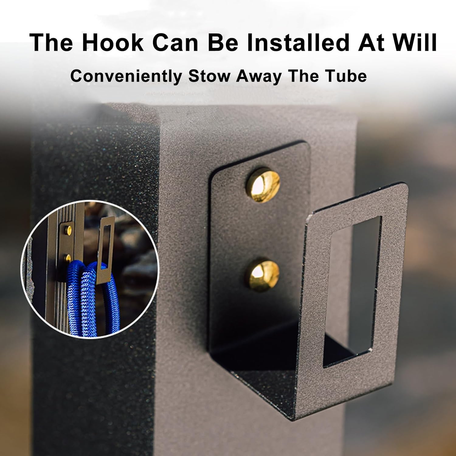 Lockable Freestanding Garden Water Column - 37in Retro Decorative Fountain with Antifreeze Faucet & Spray Gun for Efficient Irrigation & Washing