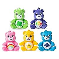 Care Bears Confezione di 5 Micro Peluche: Allegria, Sorridente