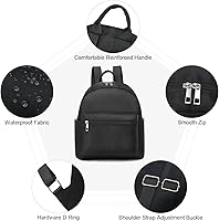 Vista 6 de LOVEVOOK Mini mochila pequeña y linda mochila de moda para niñas y mujeres