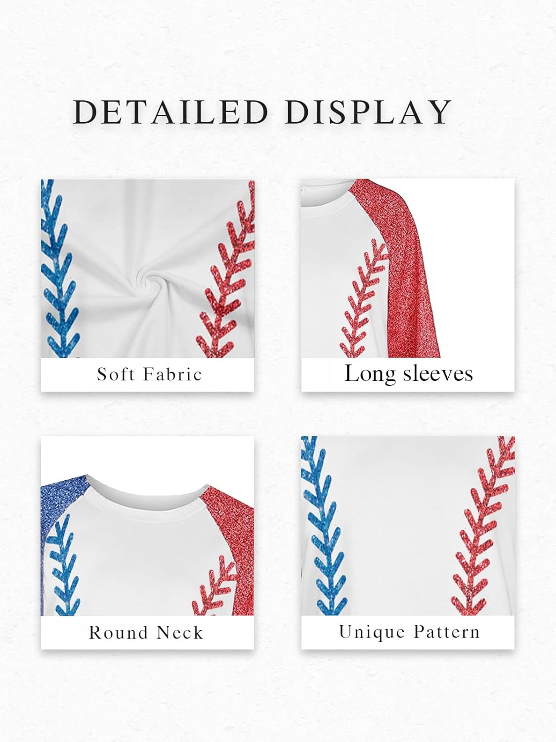 Baseball Sweatshirts for Women Cute Mom Baseball Shirt Crewneck Outfit Comfy Tops Casual Fall Clothes