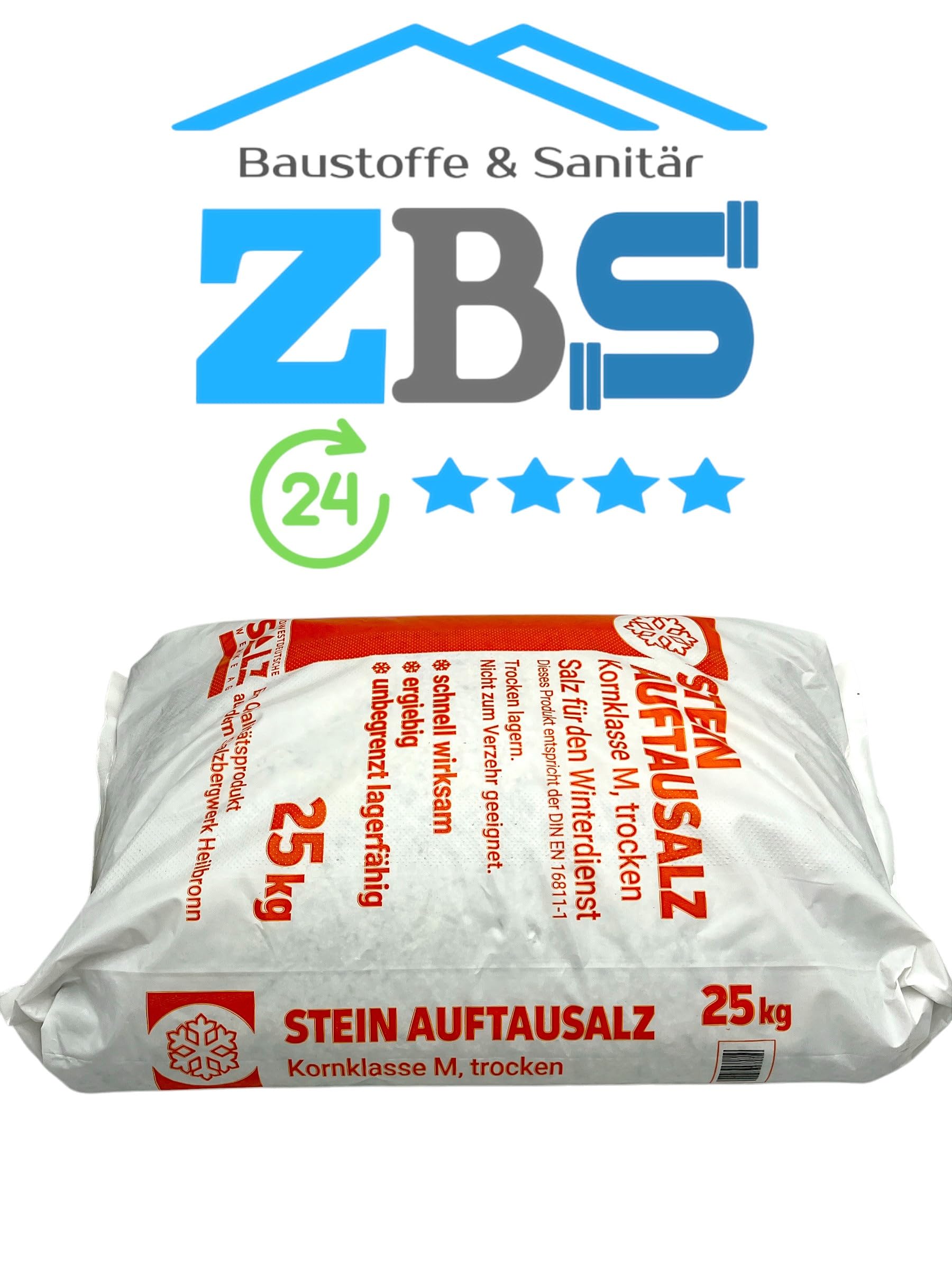 K S strooizout 25 kg - Nederlandse Zouthandel