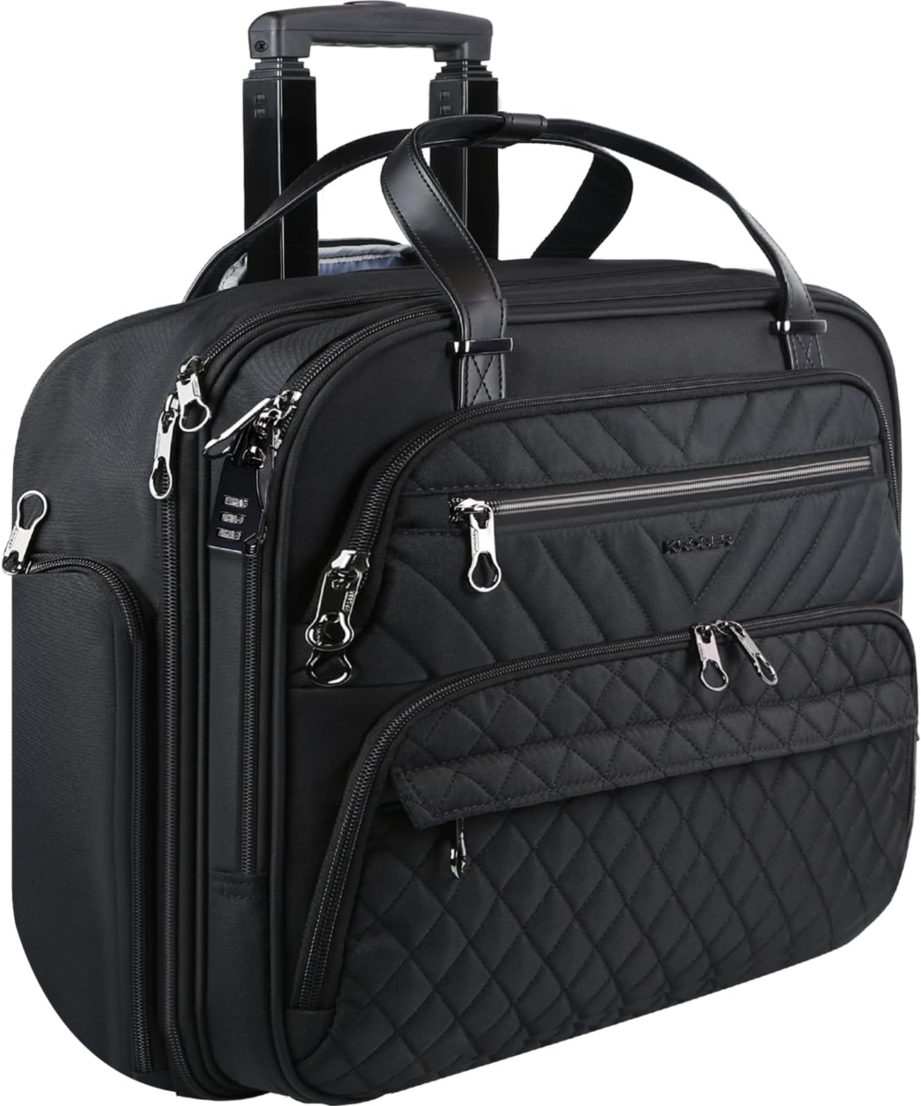 LIGHT FLIGHT Rolling Laptop Bag, 17.3 inch Rolling