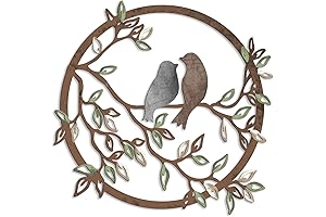 Ferraycle Outdoor Wall Decorations - Enchanting Bird Silhouettes Adorn Your Walls