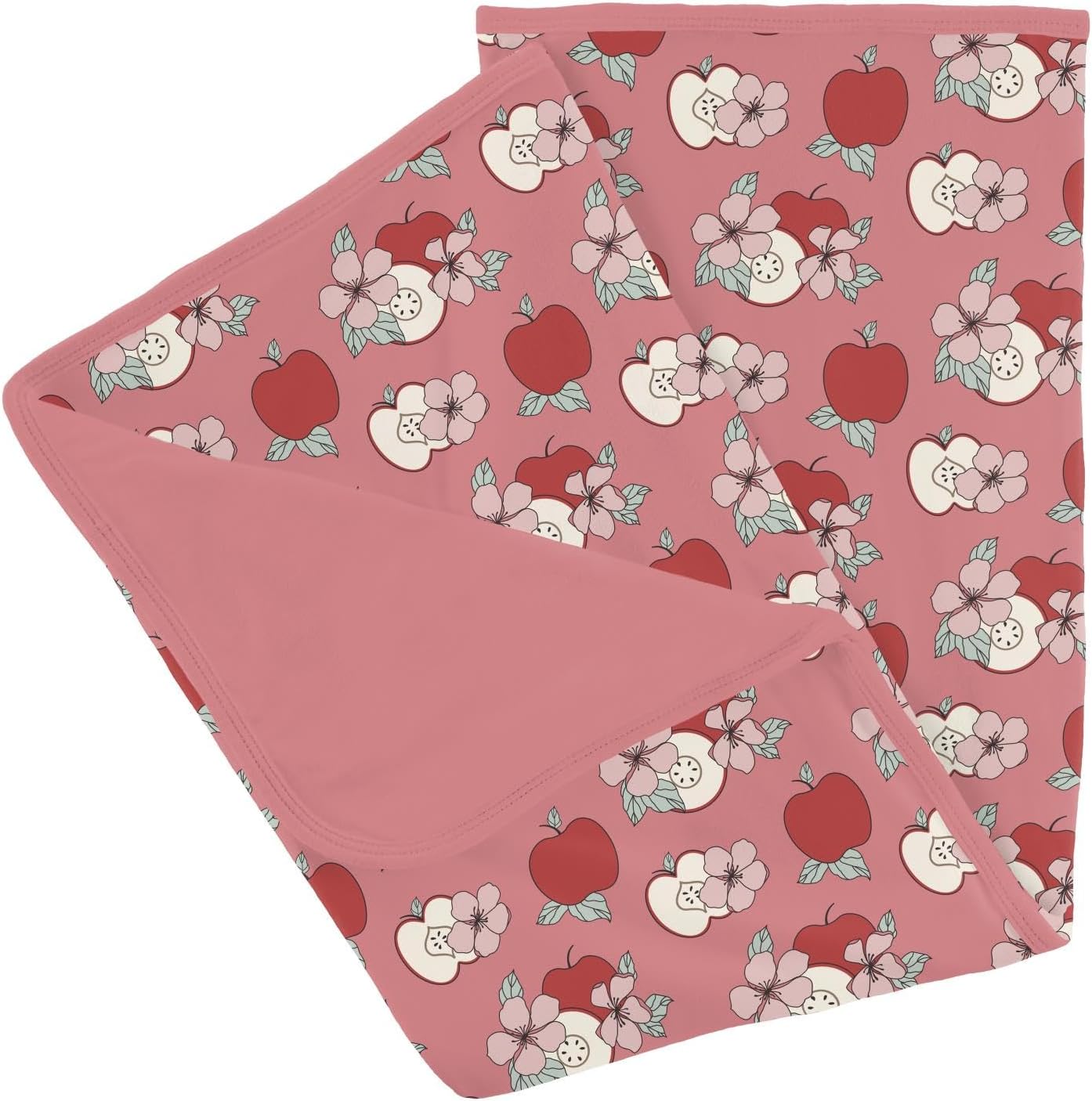 KicKee Print Stroller Blanket, Ultimate Baby Blanket, Comfortable Security Blanket (Desert Rose Apple Picking – One Size) KicKee Print Stroller Blanket, Ultimate Baby Blanket, Comfortable Security Blanket (Desert Rose Apple Picking – One Size)