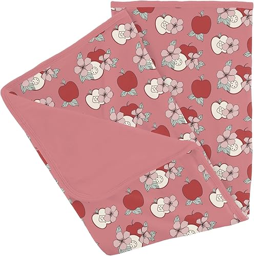 Miniatura 6 de KicKee Pants Manta estampada para cochecito de bebé, suavidad suprema para una manta de bebé definitiva, viscosa de tela de bambú, cómoda manta de
