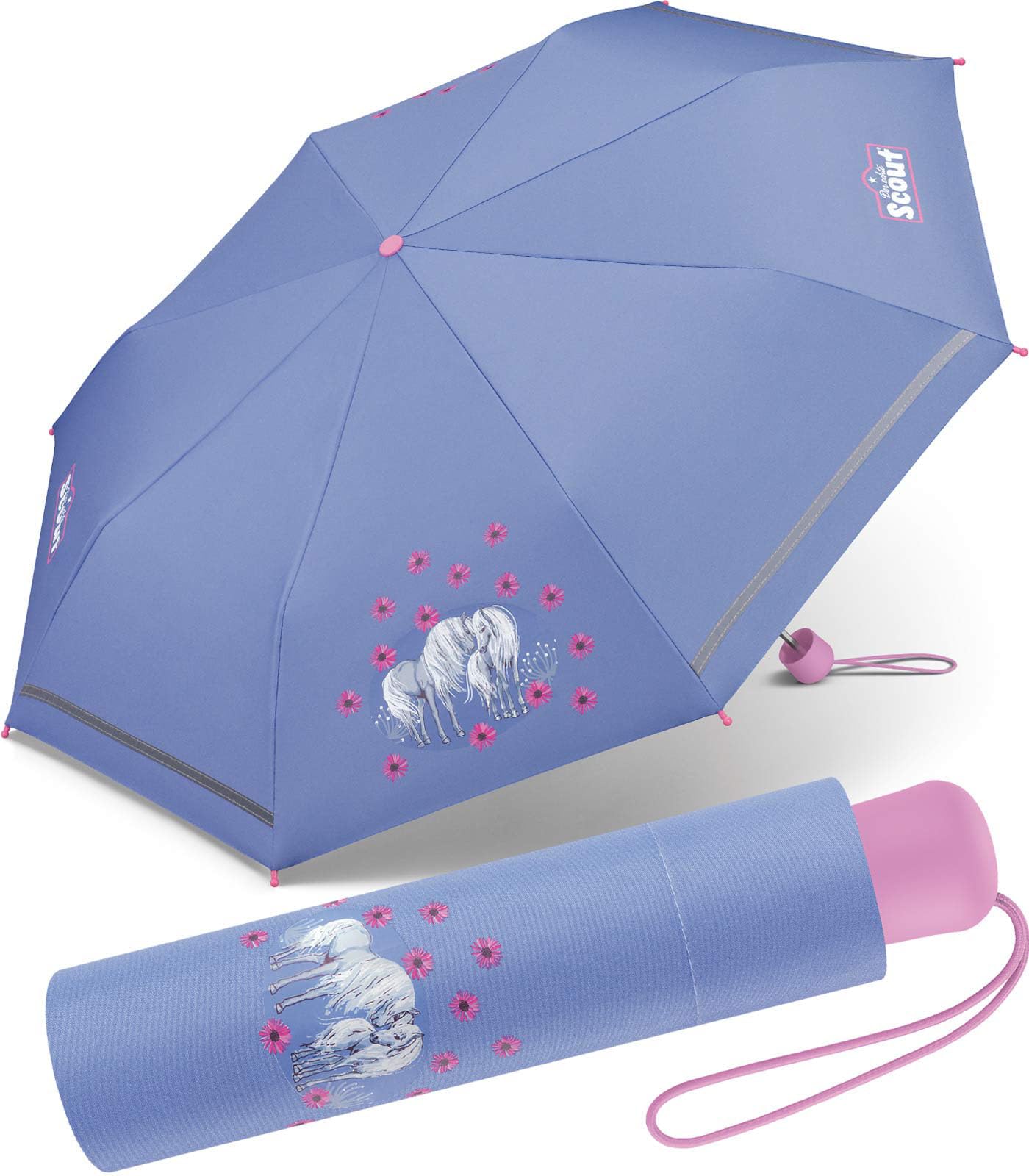 Scout Kinder-Taschenschirm reflektierend - Amici