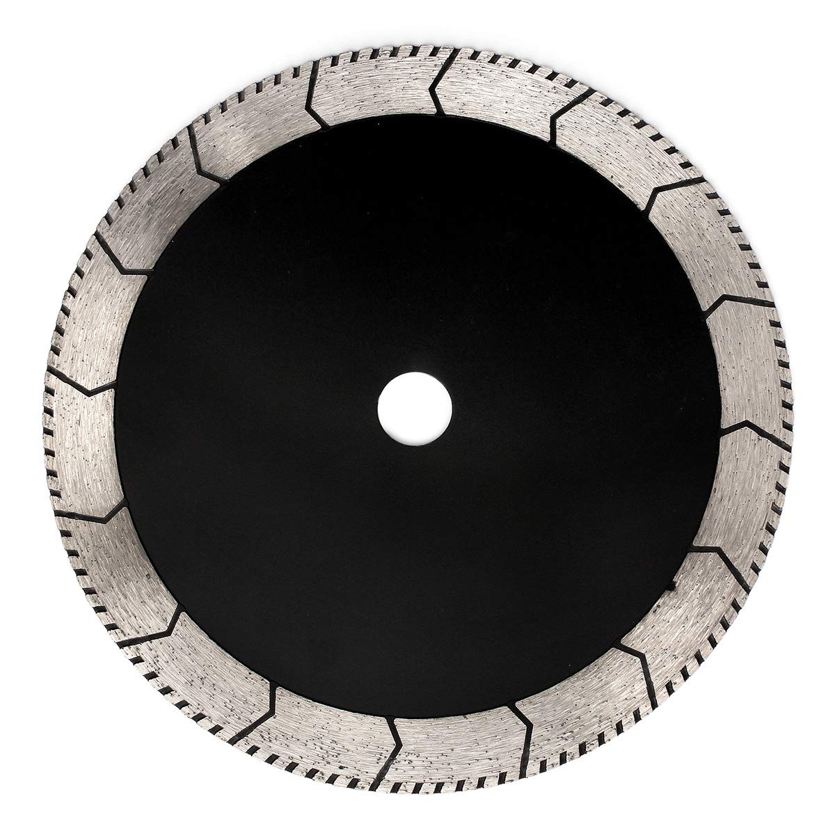 9" Diamond Saw Blade Turbo Dual Segments Cutting Circular Disc for Granite Marble