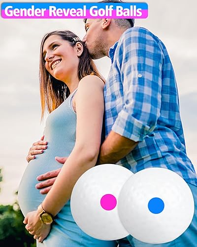 Miniatura 9 de THIODOON Paquete de 3 pelotas de golf explosivas para fiesta de golf, revelación de género, pelotas de golf, broma divertida para golfistas, el
