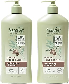 Professionals Moisturizing Shampoo and Conditioner Almond + Shea Butter 18 oz, 2 count
