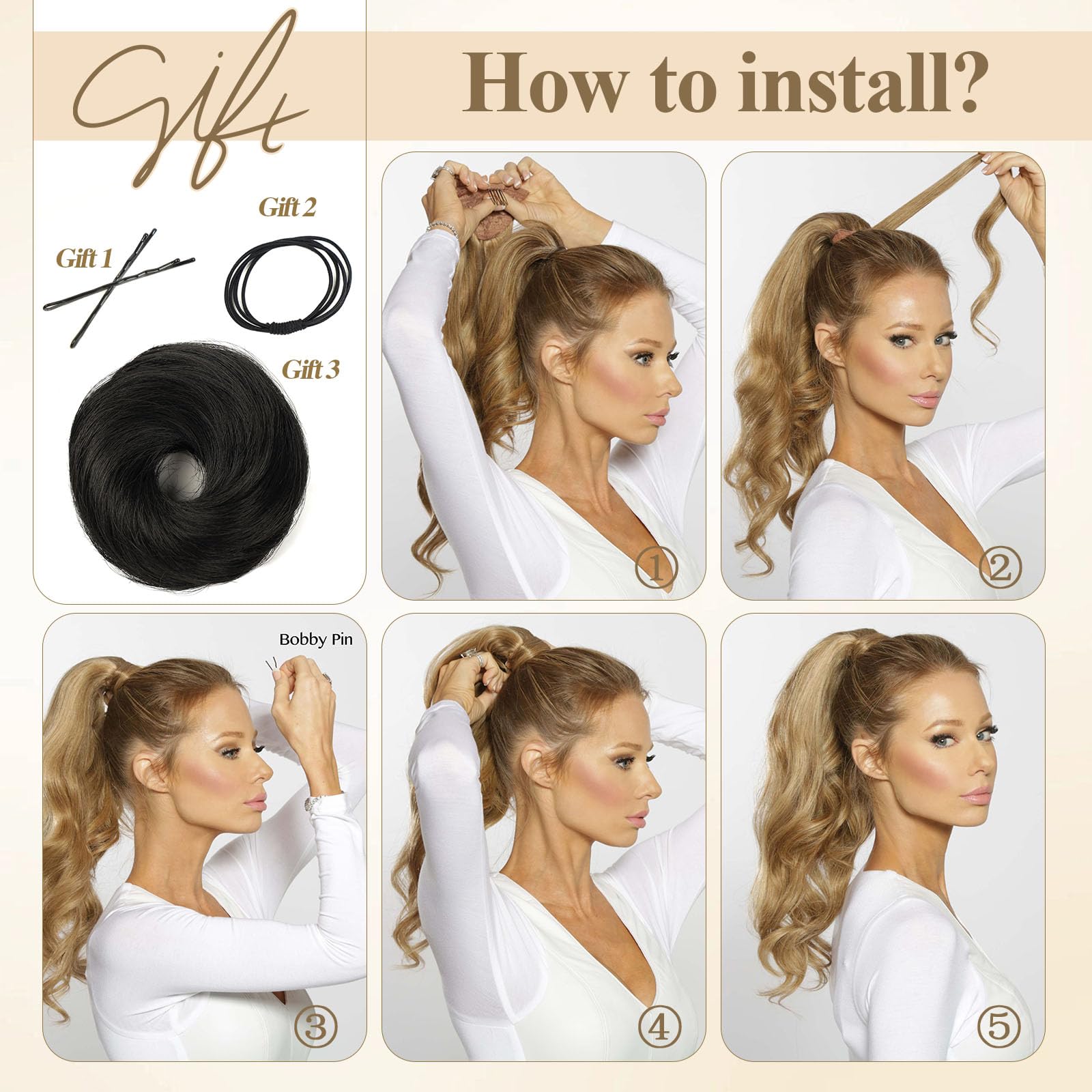 BEAUTY ON LINE Ponytail Extension - Image 4