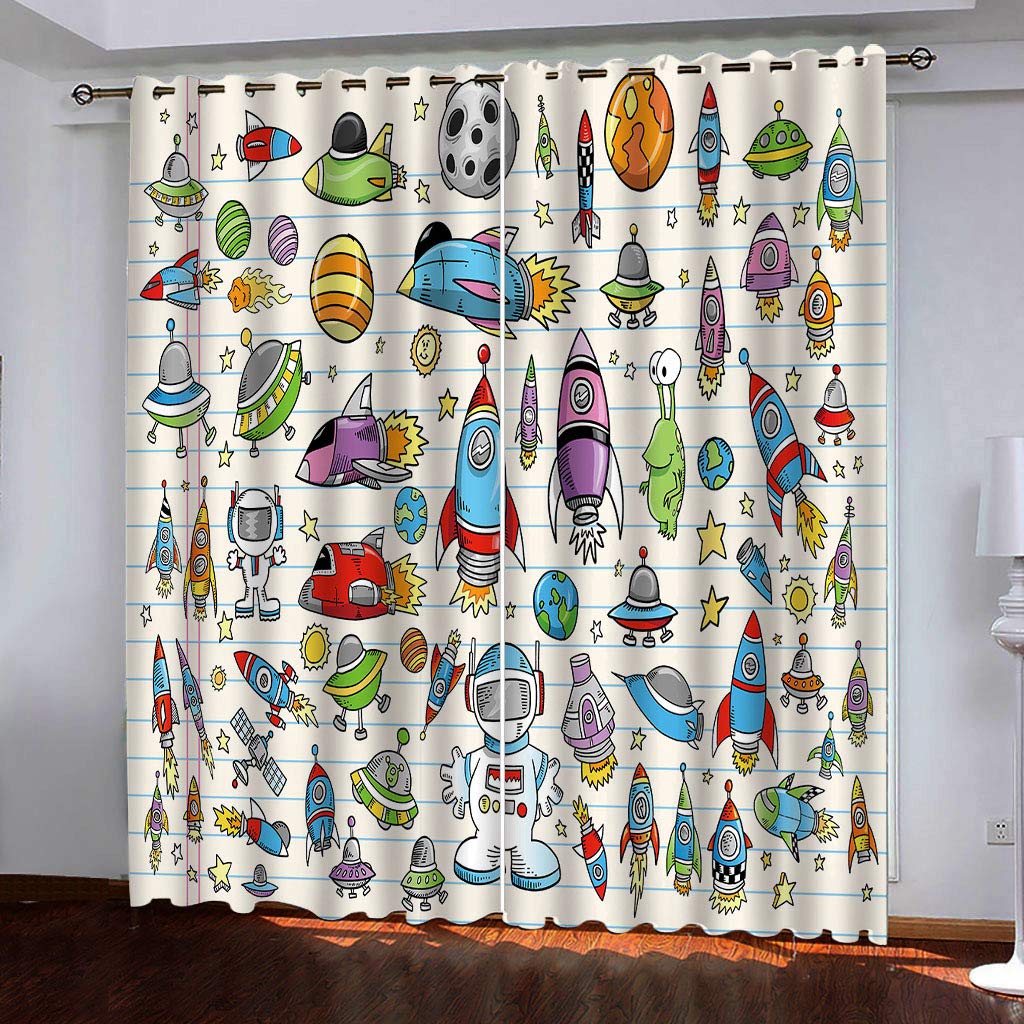 Rideaux isolant thermique anti chaleur et froid 140x290 cm pour réguler le salon