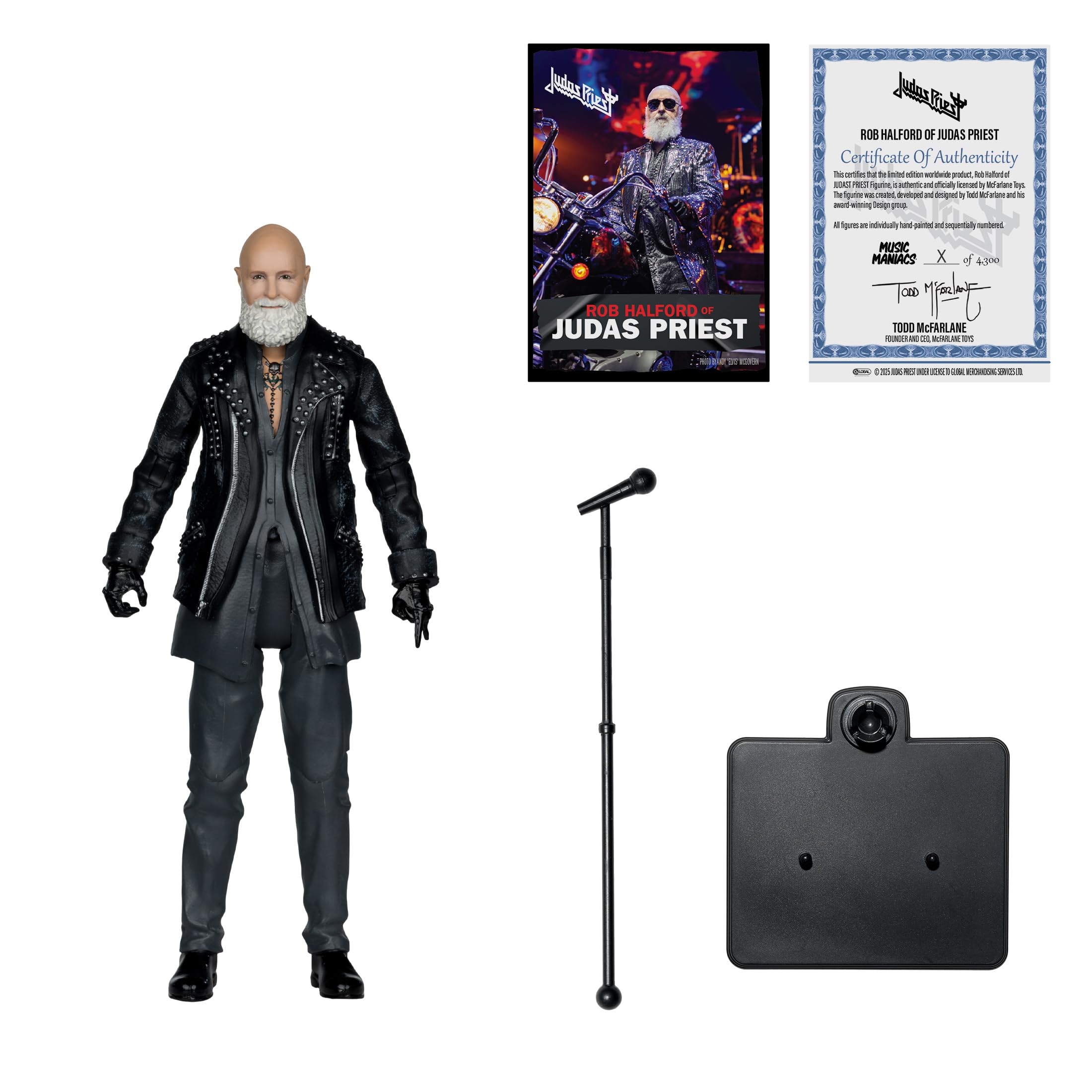 McFarlane Toys - Music Maniacs Metal Rob Halford (Judas Priest) 15 cm figurka