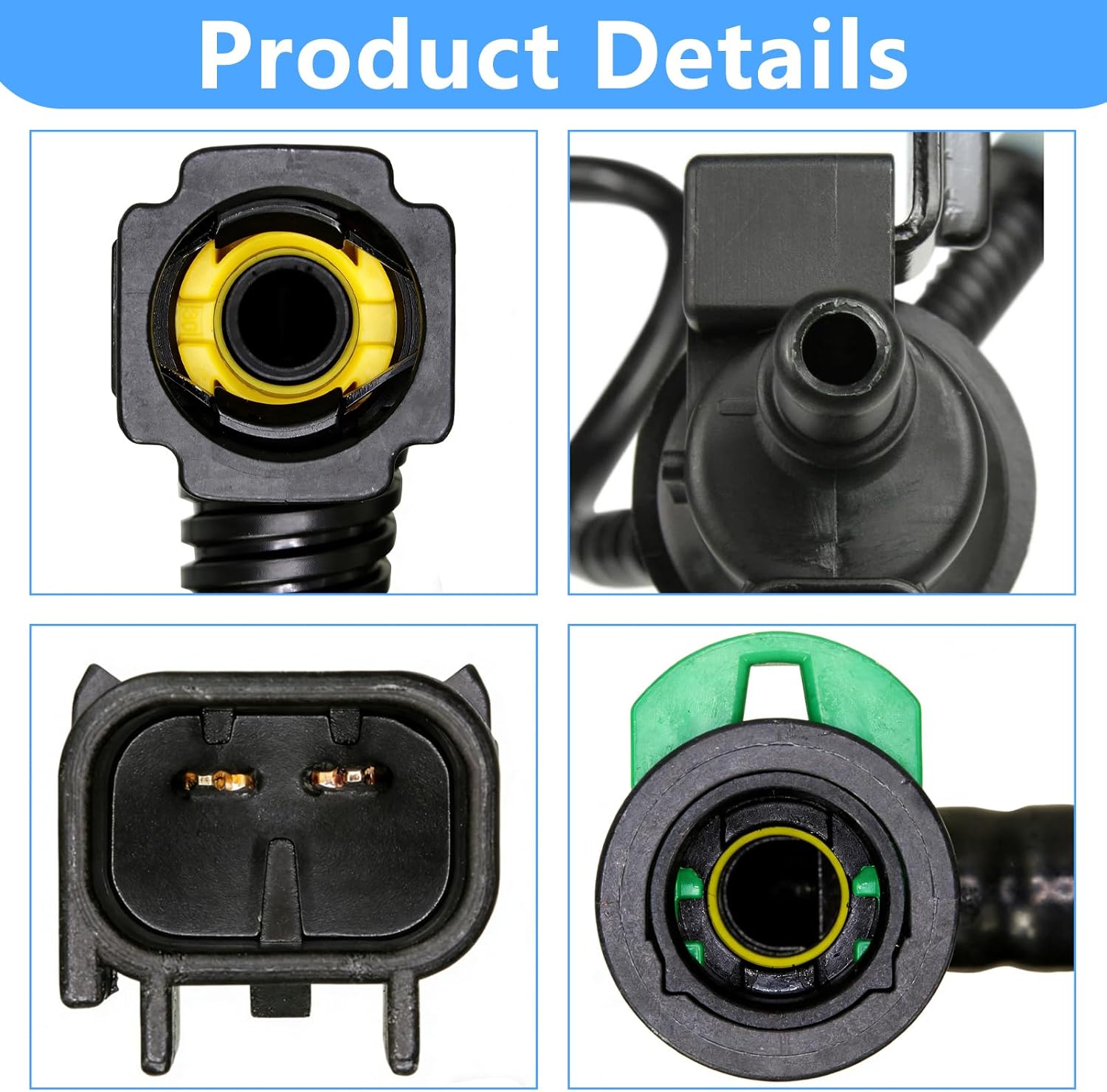 GG9Z9D289E Canister Purge Solenoid Valve Compatible with 2014-2016 Ford Fusion 1.5L 2.0L 2.5L - EVAP Emissions Purge Valve Replace PA-5100198 PV963 CP10013