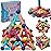COUOMOXA 74pcs STEM Magnetic Toy: Educational Building Blocks Set for 3 4 5 6 7 8 9 Years Old Kids - Puzzle Toys for Kids Age 3-9 Home School - Birthday Gift for Boys Girls