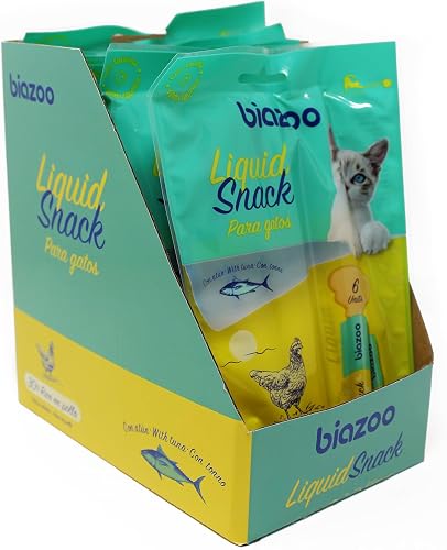 Biozoo Gato Snack Pollo Atun 6U - Leckerer Snack für Katzen - N/A