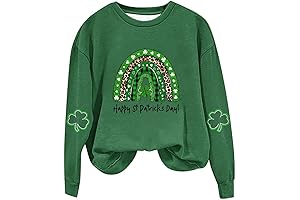 Long Sleeve Green St. Patricks Cheerleader Outfit