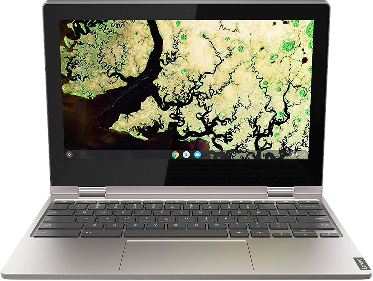 Chromebook C340 2 en 1-11,6" HD táctil - Celeron N4000-4GB - 32GB eMMC - Gris