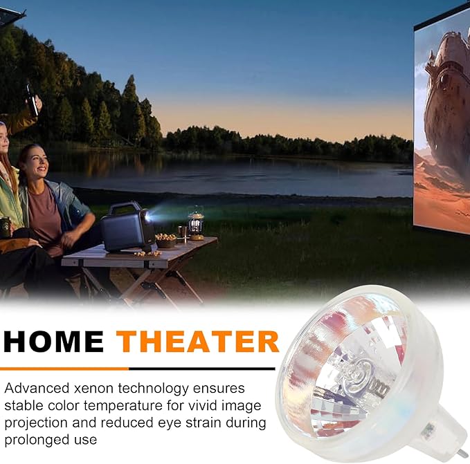 Wadoy FH-S 82V 300W Bombillo para Proyector 2 Pack MR13 GX5.3 miniatura 4