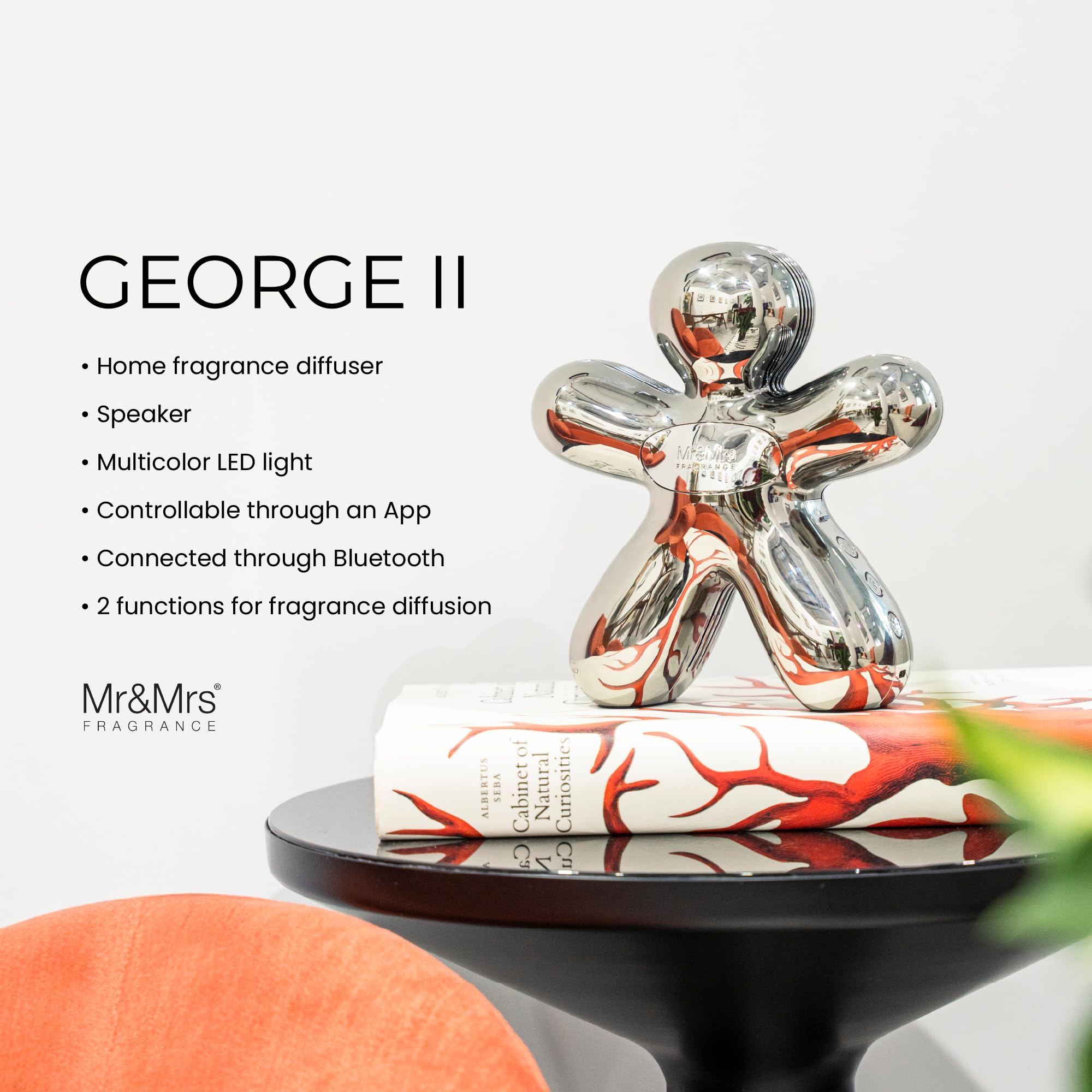 MR. & MRS FRAGRANCE GEORGE II SPEAKER WHITE