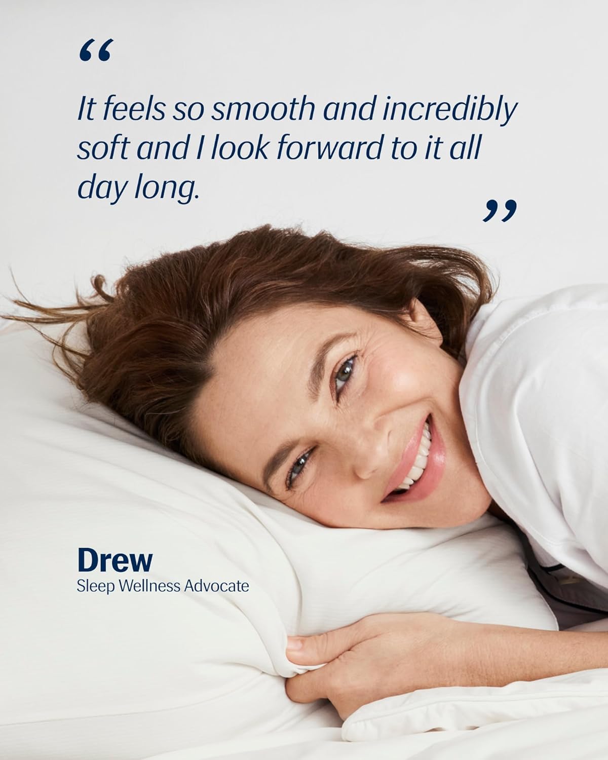 REST® Evercool®  Cooling Pillowcases King - 2 Pillowcases for Sensitive Skin, Silver Infused Fabric for Hygienic Sleep, Silky Smooth for Curly Hair, High Elastic for Snug Fit (19x35 inches)