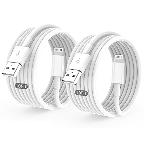 Miniatura 8 de PACK de 2 cables de carga para iPhone de 6 pies, cable de carga Lightning, cable certificado Apple para iPhone 14/13/12/11 Pro/X/Xs Max/XR/8