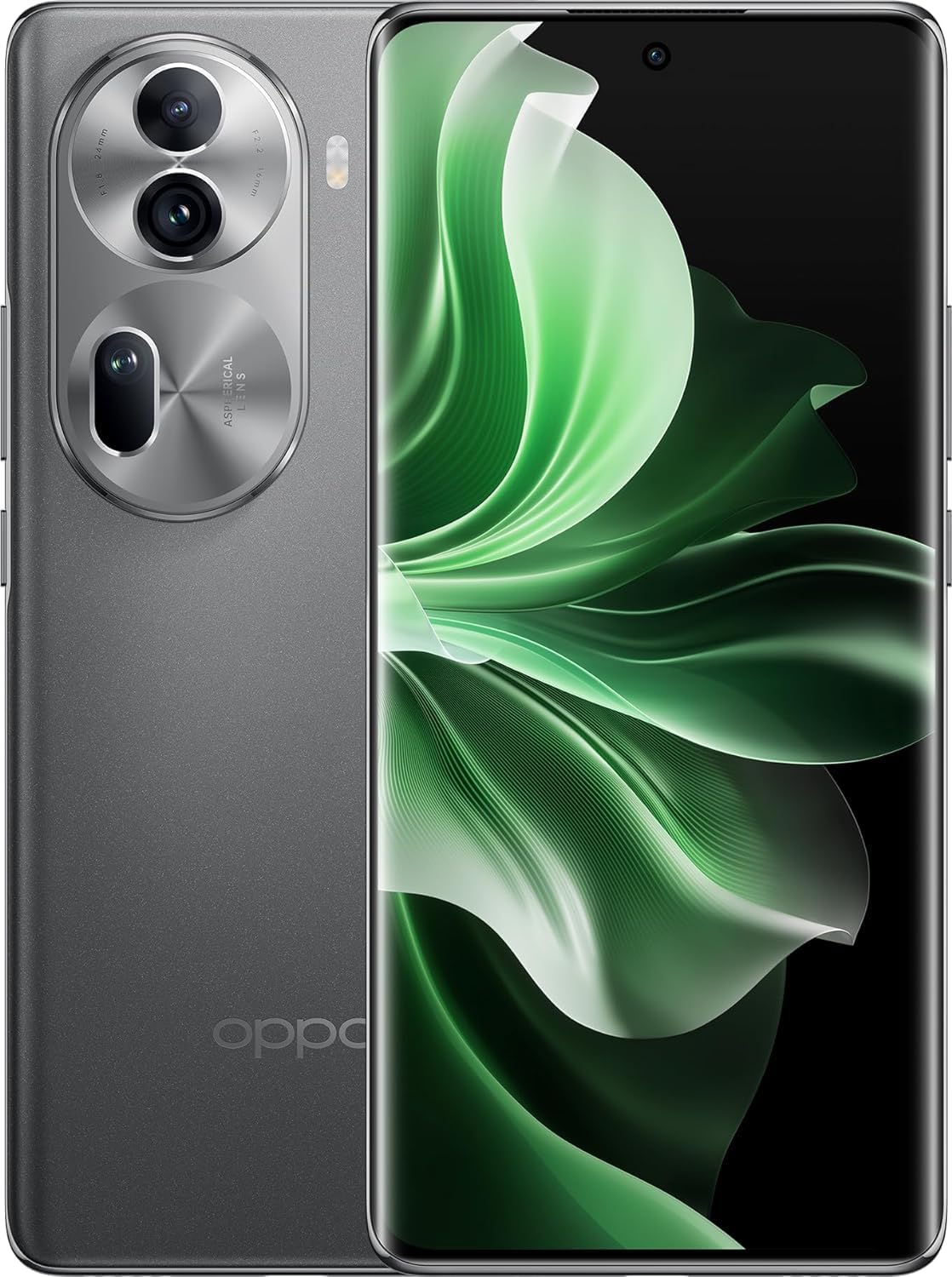 OPPO Reno 11 Pro CPH2607 Dual SIM 512GB ROM + 12GB RAM (GSM Only | No CDMA) Factory Unlocked 5G Smartphone (Rock Grey) - International Version
