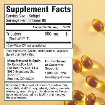 Healthy Gut HoloImmune, 30 Capsules, Tributyrin-X, 90 Softgels, HCL Guard, 120 Capsules, and HoloZyme, 180 Capsules