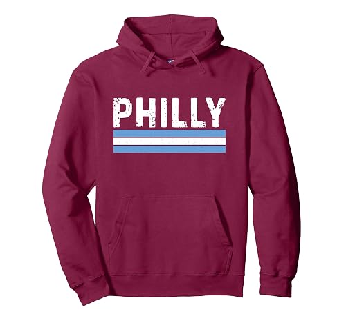 Philly Retro Vintage Philadelphia Pennsylvania Tourism Gift Pullover Hoodie