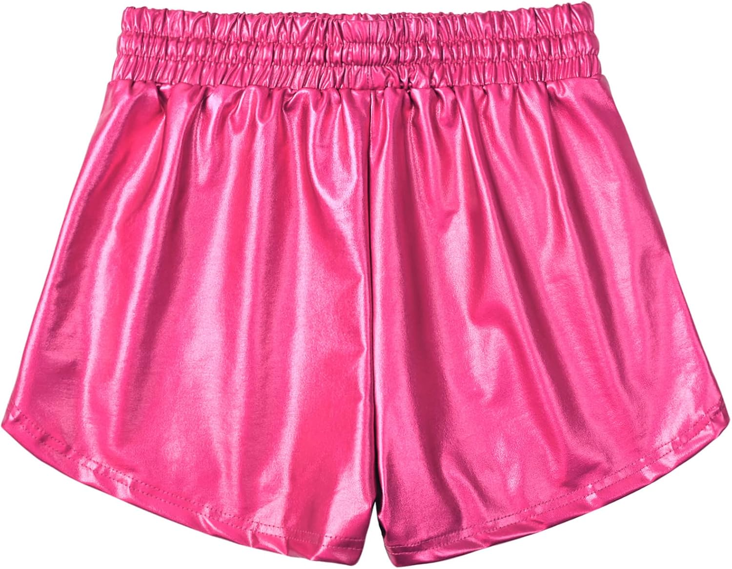 Women's Sparkly Metallic Shorts High Waisted Party Festival
