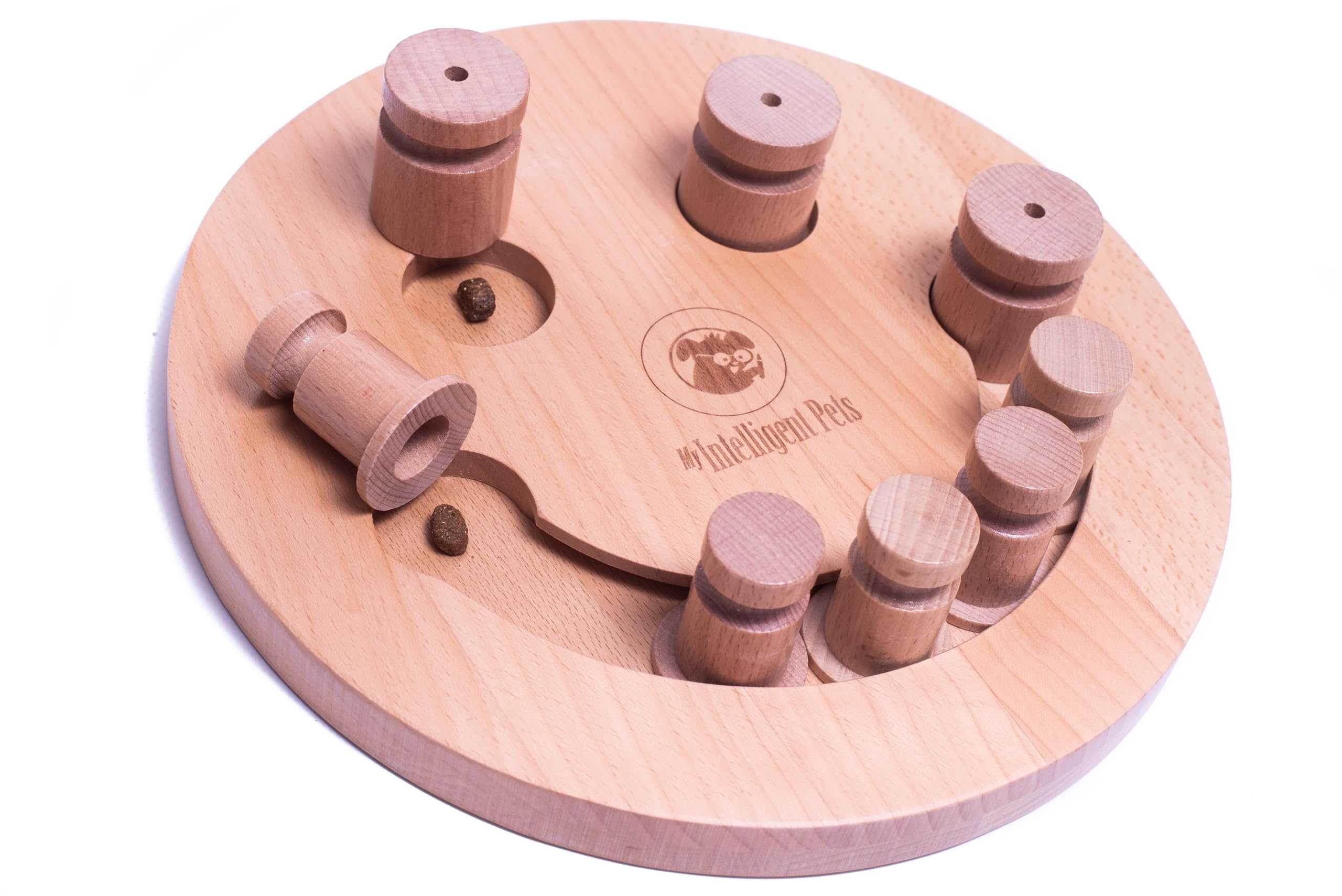 Juguete Interactivo de Madera para Perros Smile, M