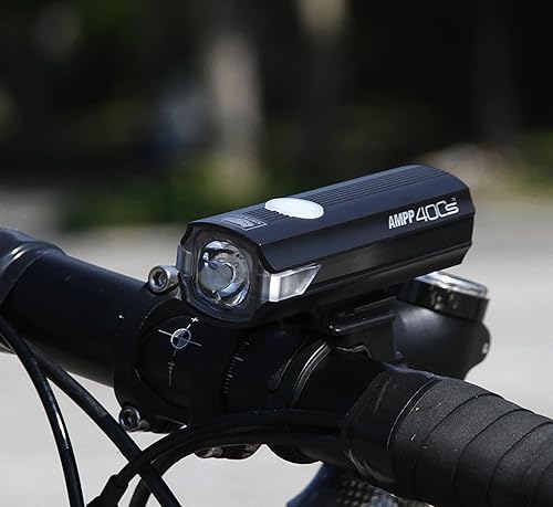 Miniatura 10 de CATEYE AMPP - Luz recargable USB para bicicleta: faro OptiCube™ súper brillante de alta visibilidad para viajeros, ciclistas de carretera