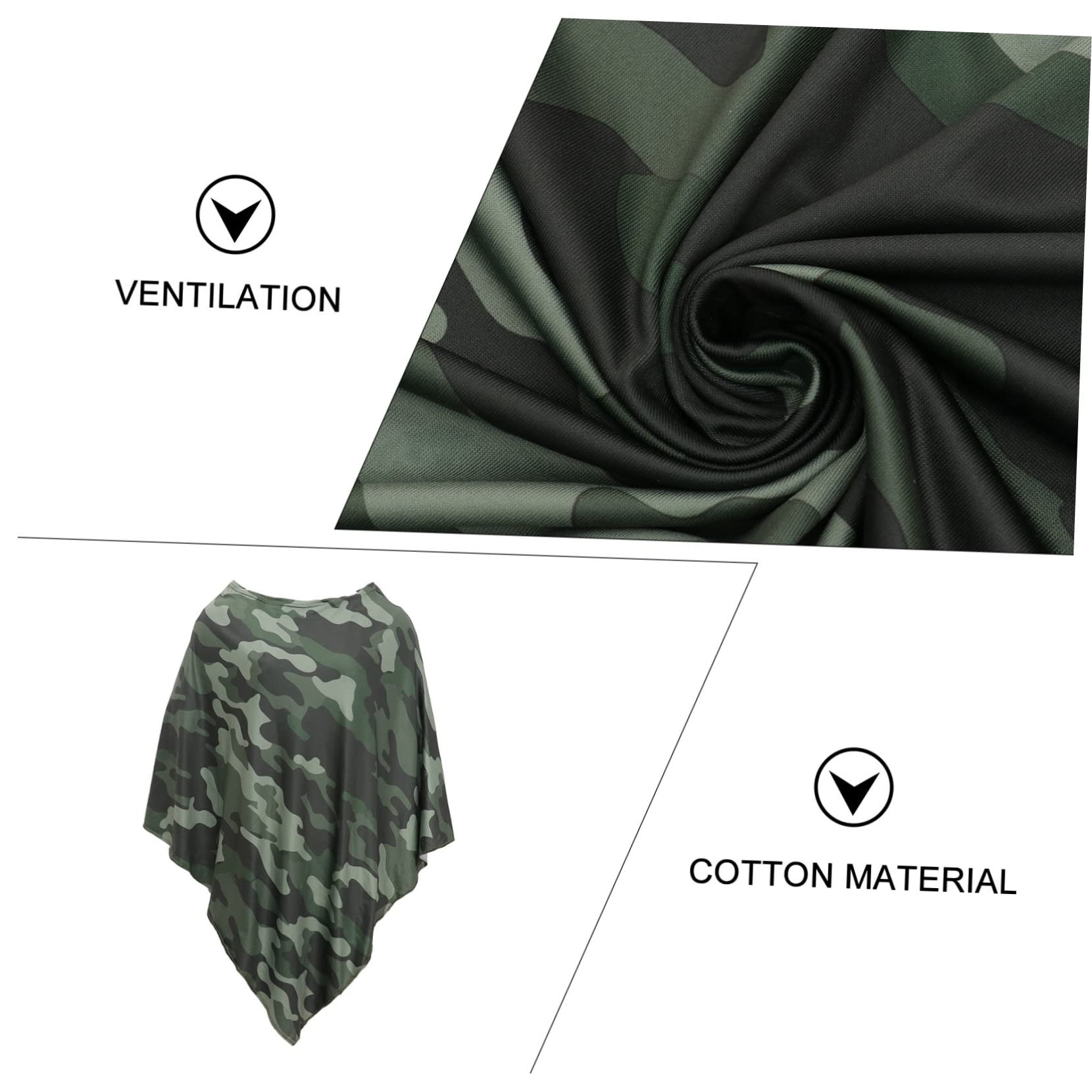 VICASKY 2piezas Cubierta De Lactancia Camuflaje Para Exterior Chal De Lactancia Cómodo y Práctico Protector Para Cochecito Para Viajes y Paseos Bebés