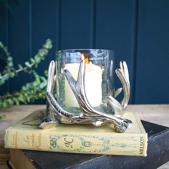 Culinary Concepts Small Stag Antler Tea Light Candle Holder