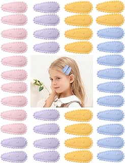 Gingham Snap Hair Clips Cute Printed BB Clips for Kids Girls Toddler Hair Barrettes (B)