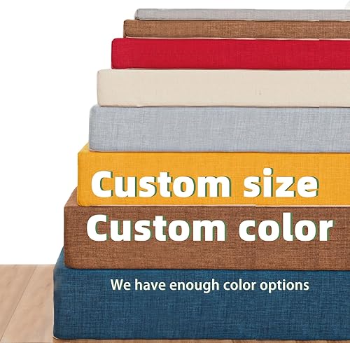 Cojín de banco personalizado,Cojines personalizados para exteriores,Cojín de banco cortado a tamaño,Cojín de banco antideslizante, duradero, lavable disponible en Yaxa Peru